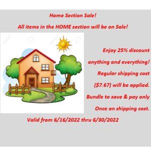 HOME Section Sale!